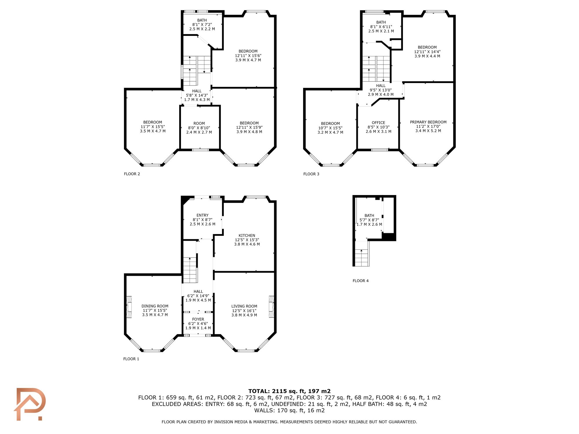 1 Royal Terrace, Isle Of Man floorplan