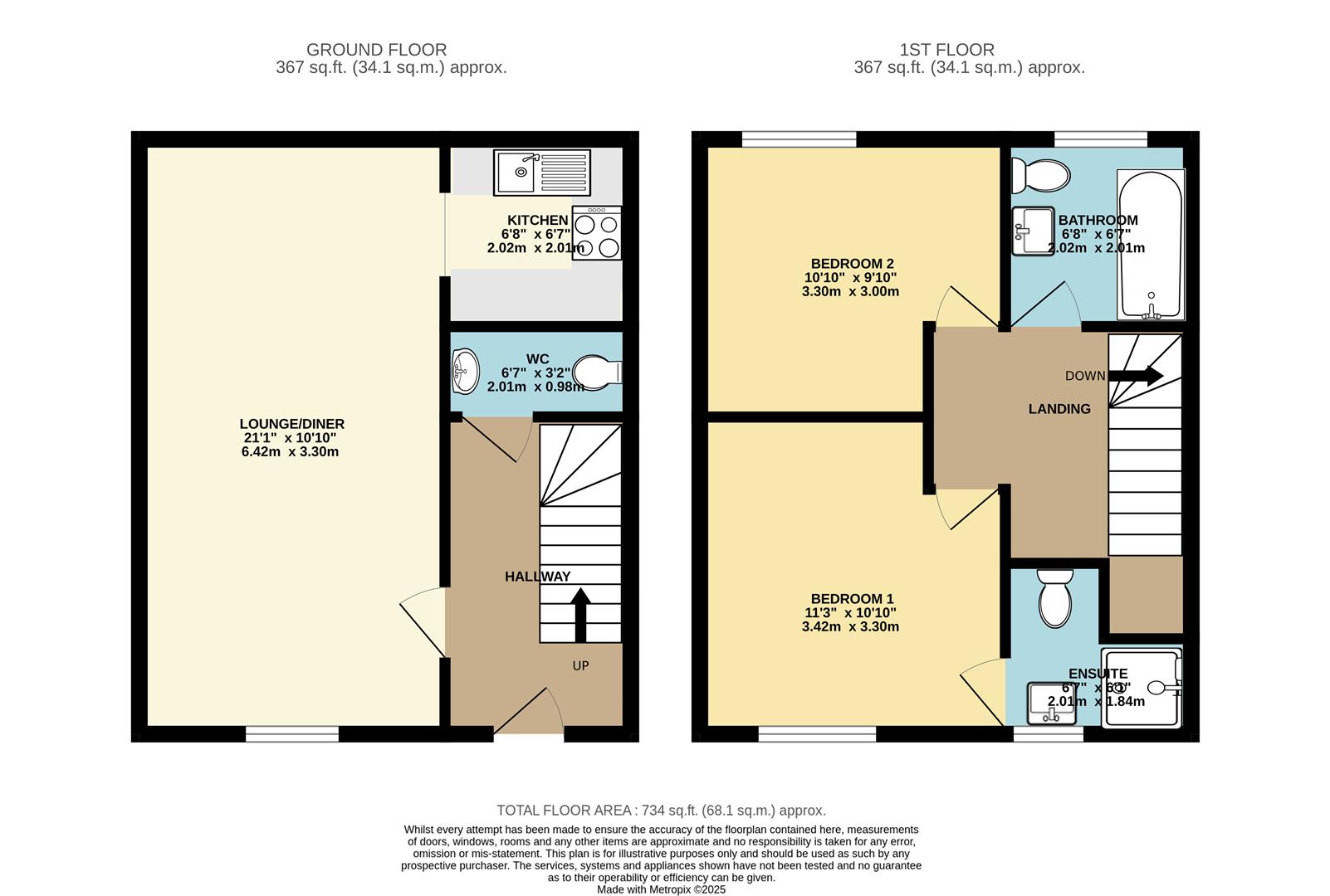 1 Cavern Mews, Cavern Road, Brixham floorplan