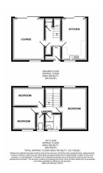 47, Clare Close, BURY ST. EDMUNDS floorplan