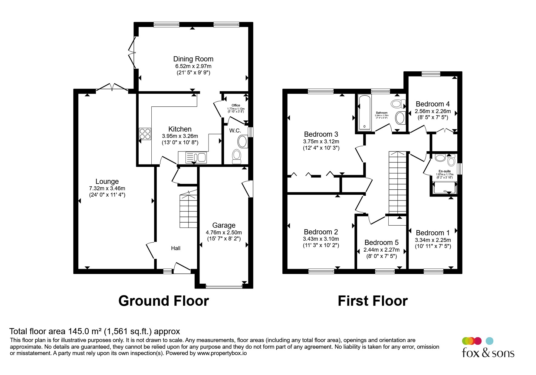 Green Drive, Fordingbridge floorplan