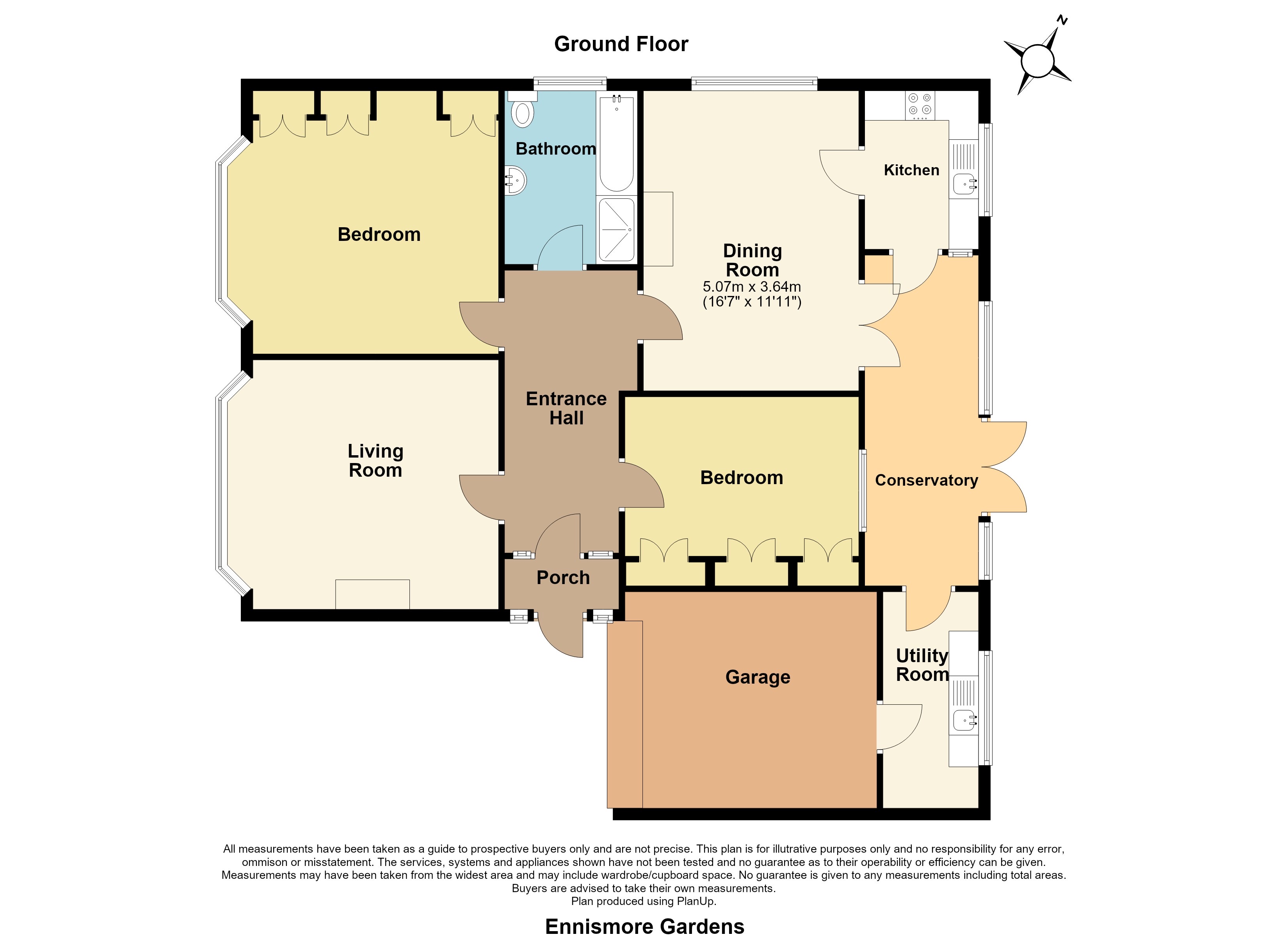 99, Ennismore Gardens, Essex floorplan
