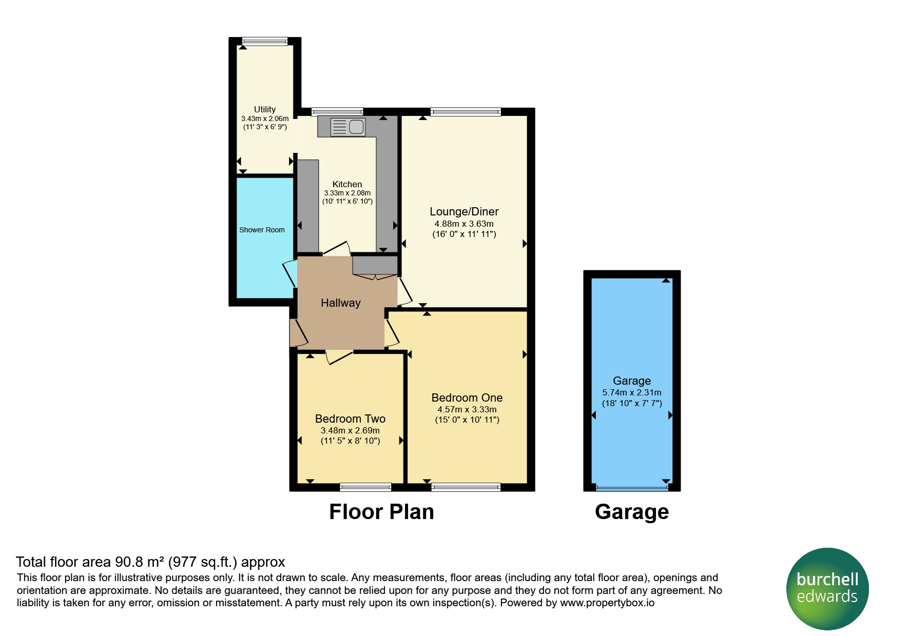 50, Langwood Court, Birmingham floorplan