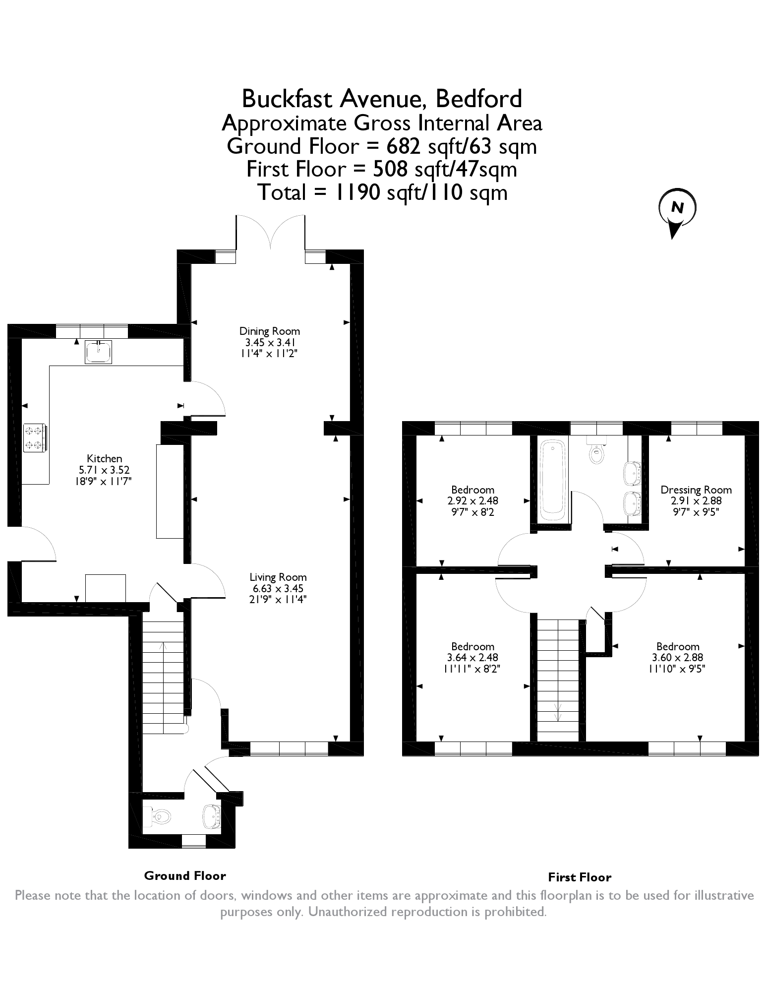4 Bedrooms Detached house for sale in Buckfast Avenue, Bedford MK41