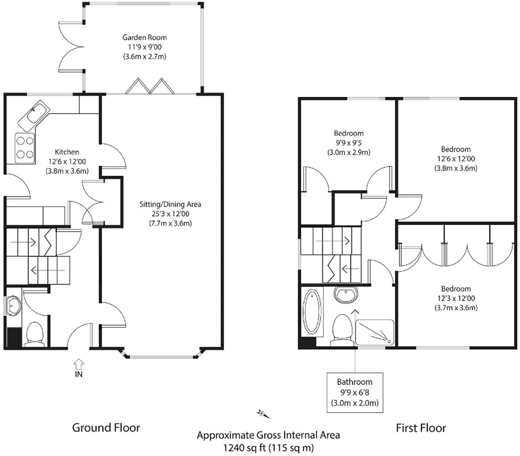 12 Pine Close, Manningtree floorplan