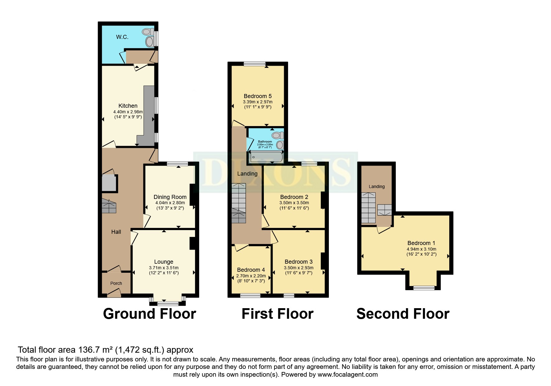 71, Addison Road, West Midlands floorplan