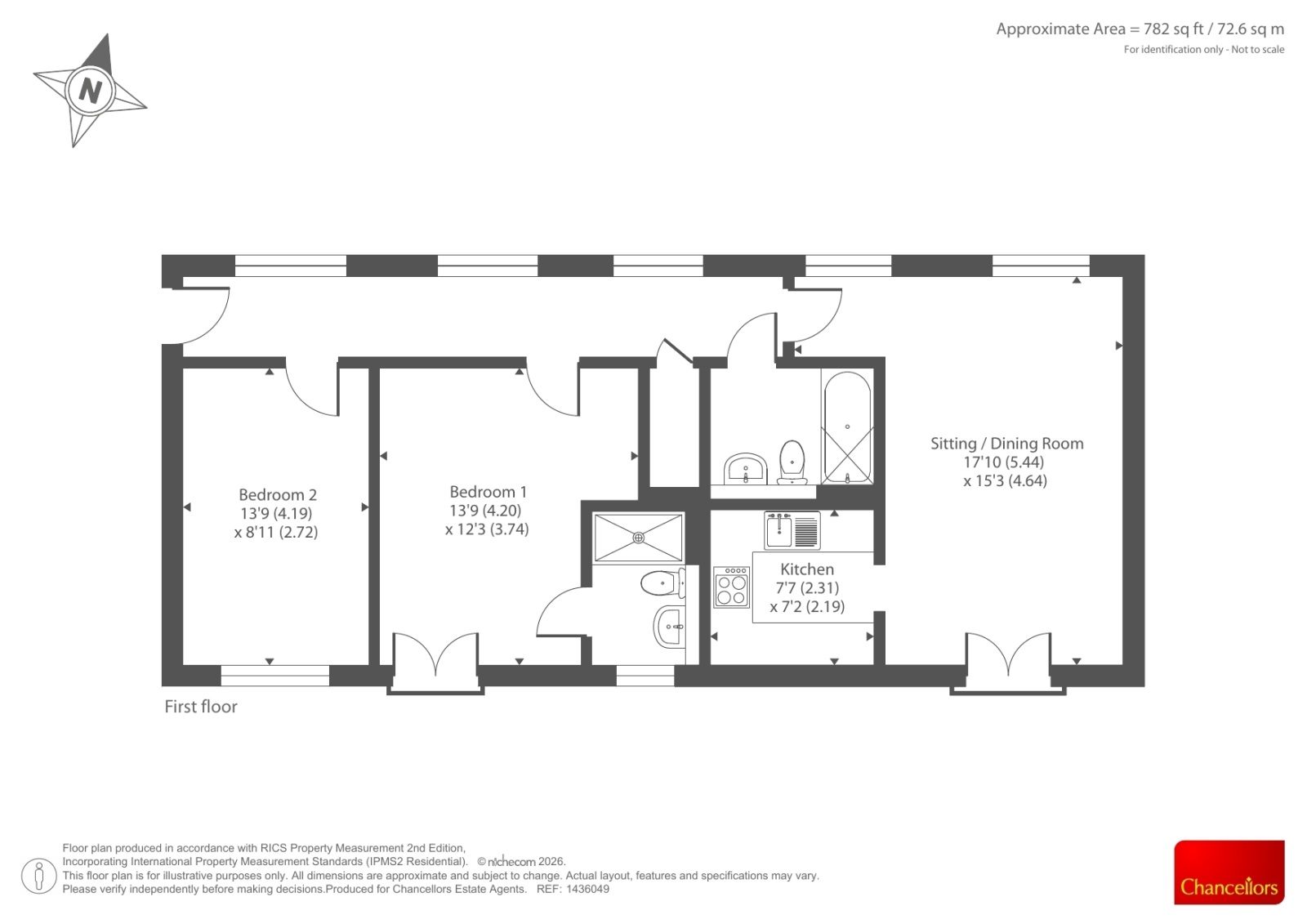17, Fulwell Close, Banbury floorplan