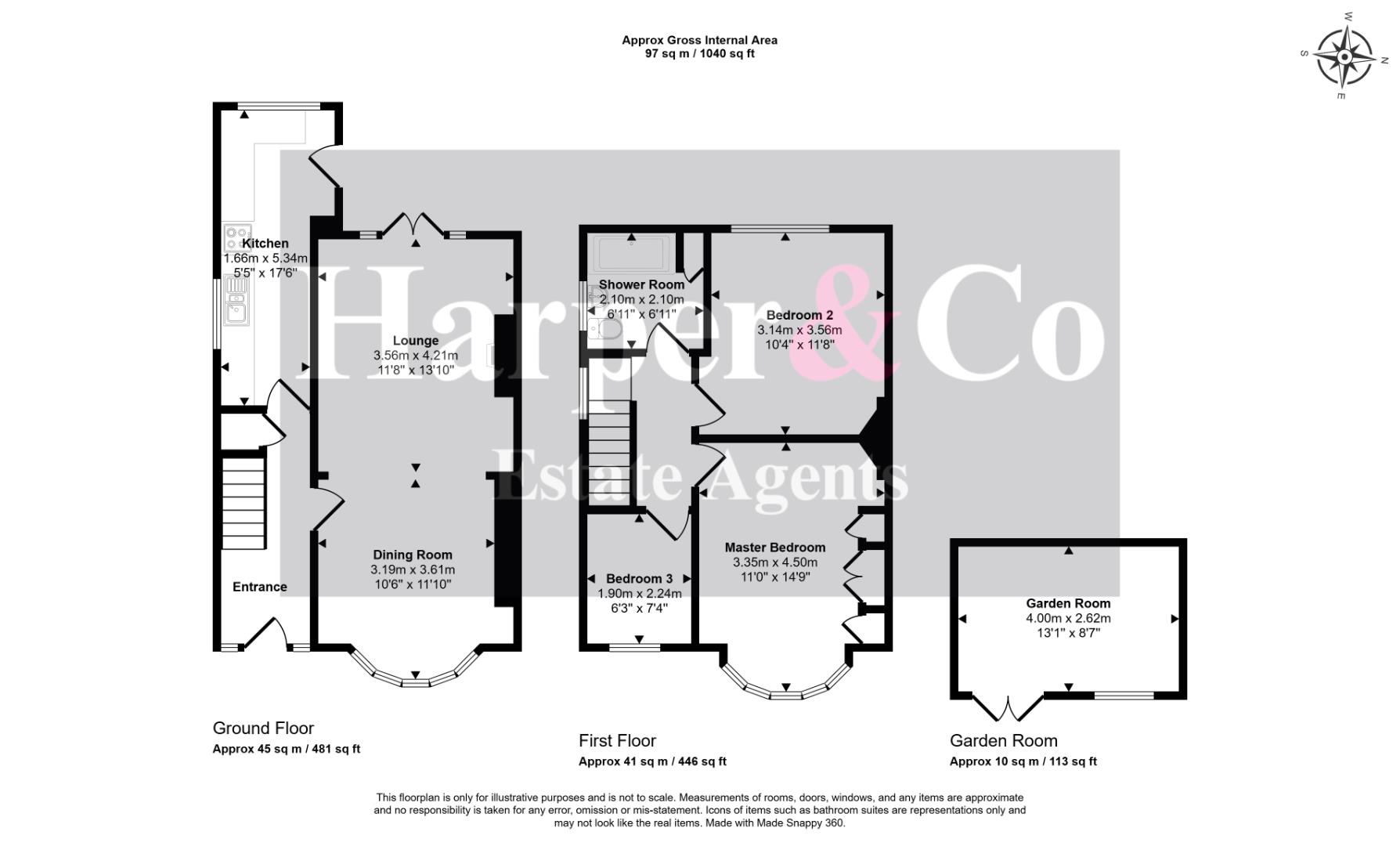 18, Weston Crescent, Stockton-On-Tees floorplan