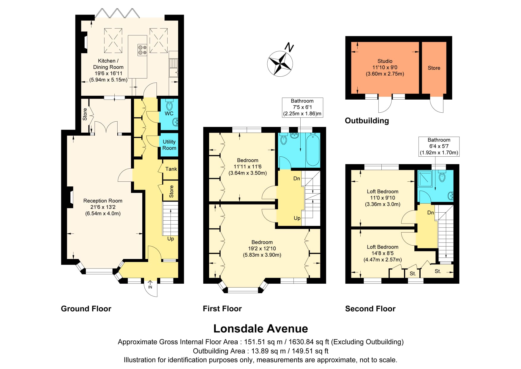215, Lonsdale Avenue, London floorplan