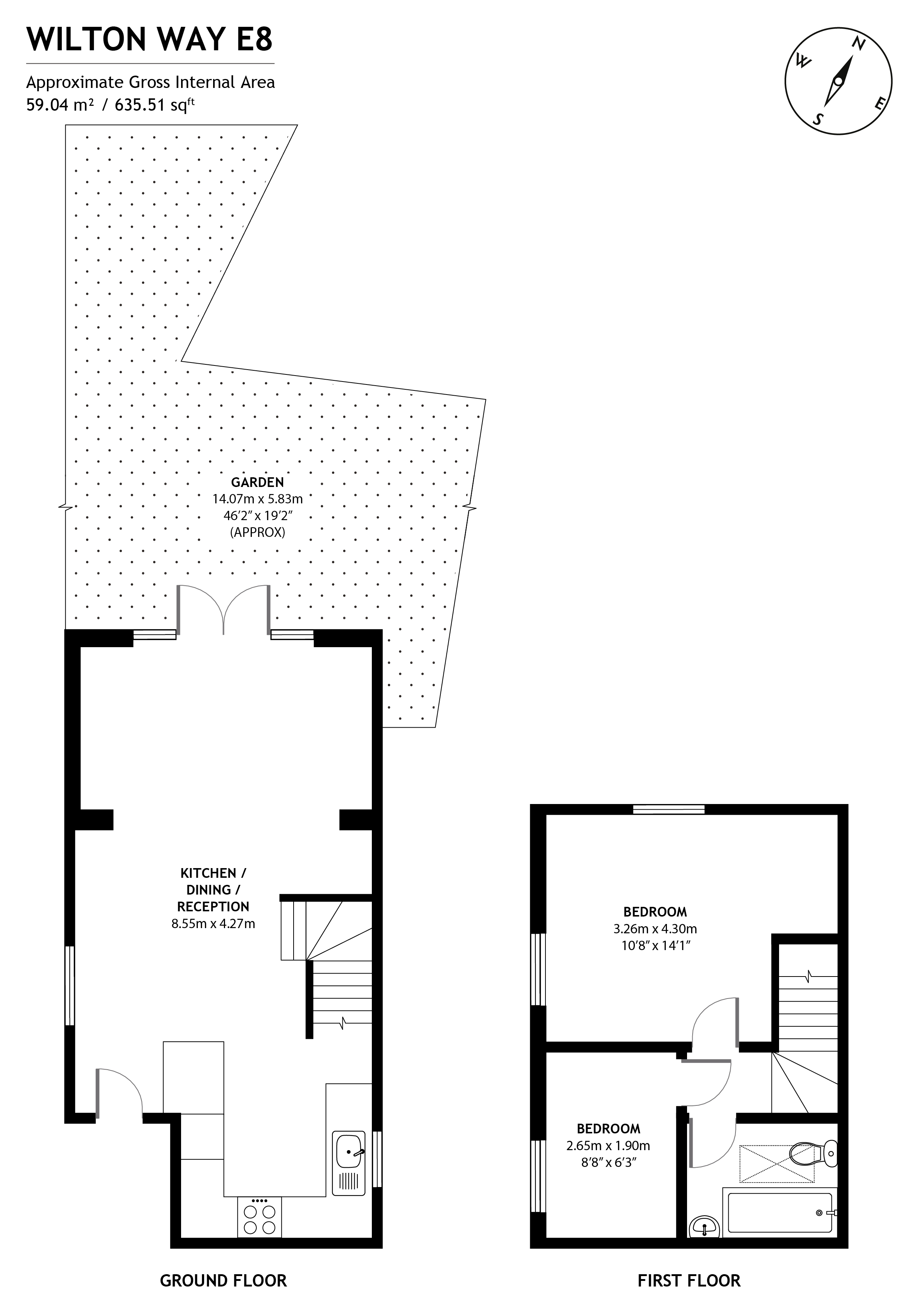 Wilton Way, Hackney, London E8, 2 bedroom detached house for sale