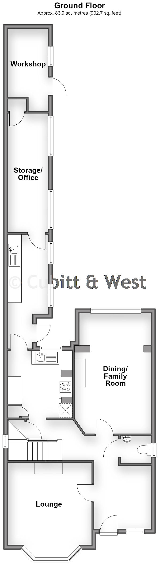 14, Station Road, East Grinstead floorplan