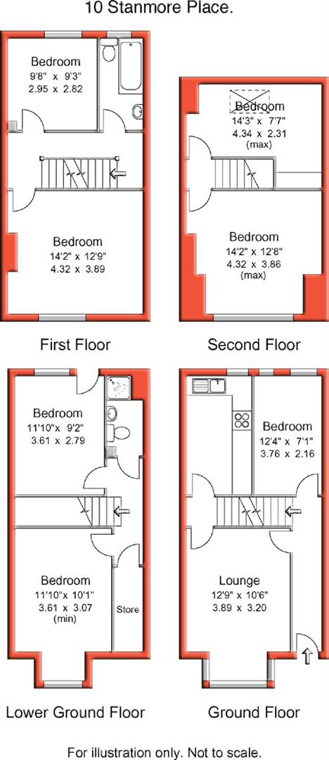 7 Bedrooms  to rent in Stanmore Place, Burley, Leeds LS4