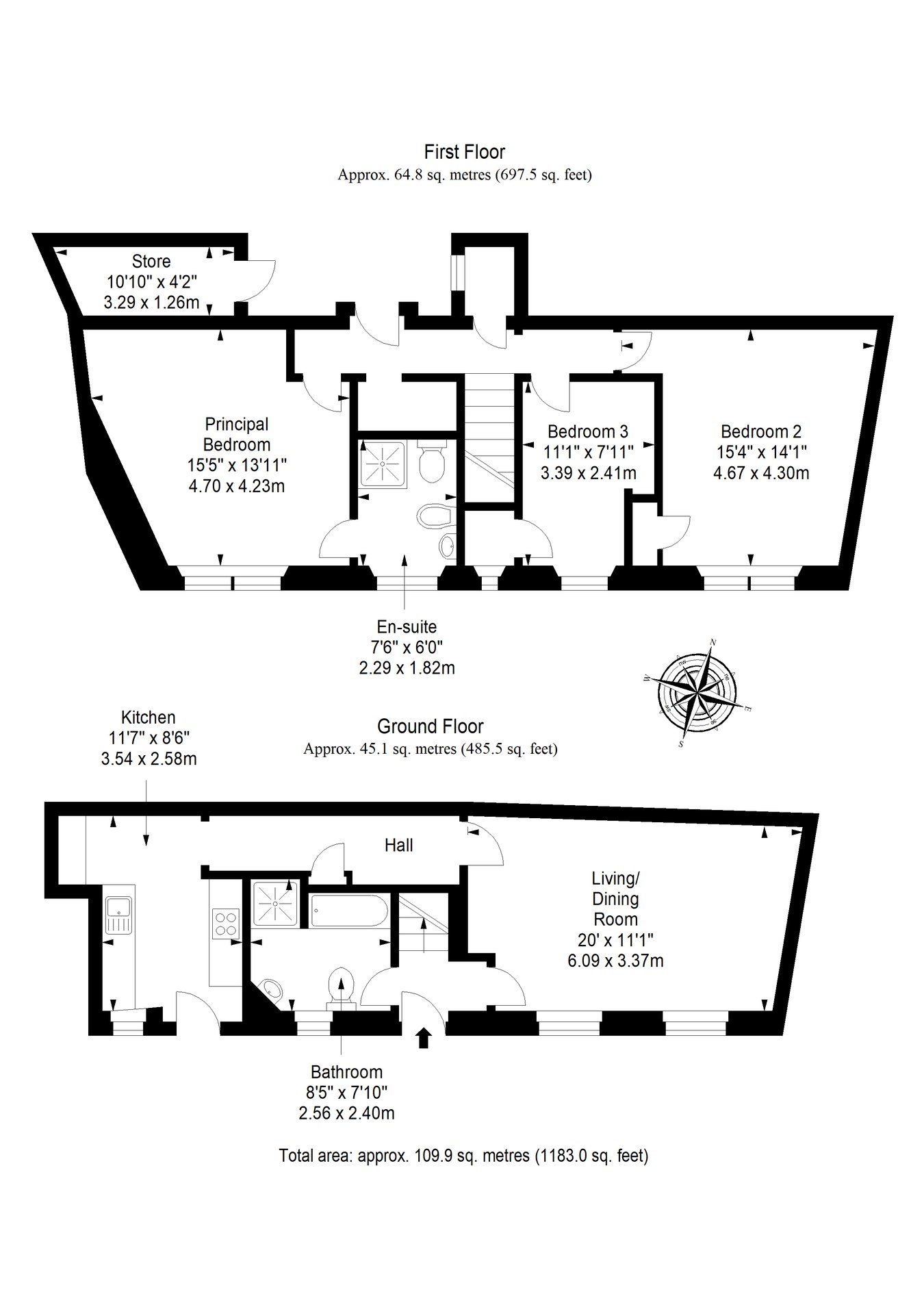 Chalmers Buildings, High Street, Anstruther floorplan
