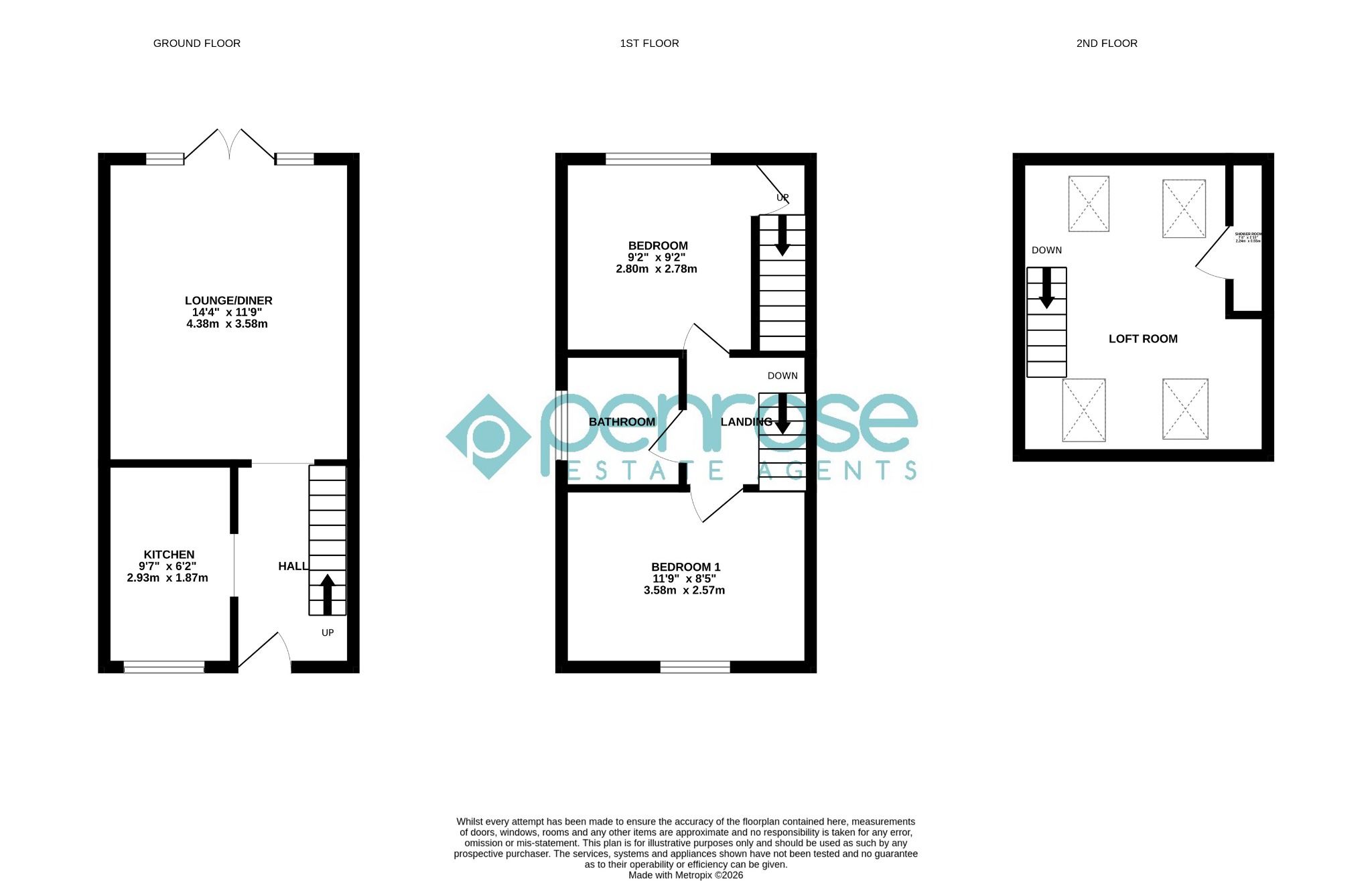 4, Farmbrook, Luton floorplan