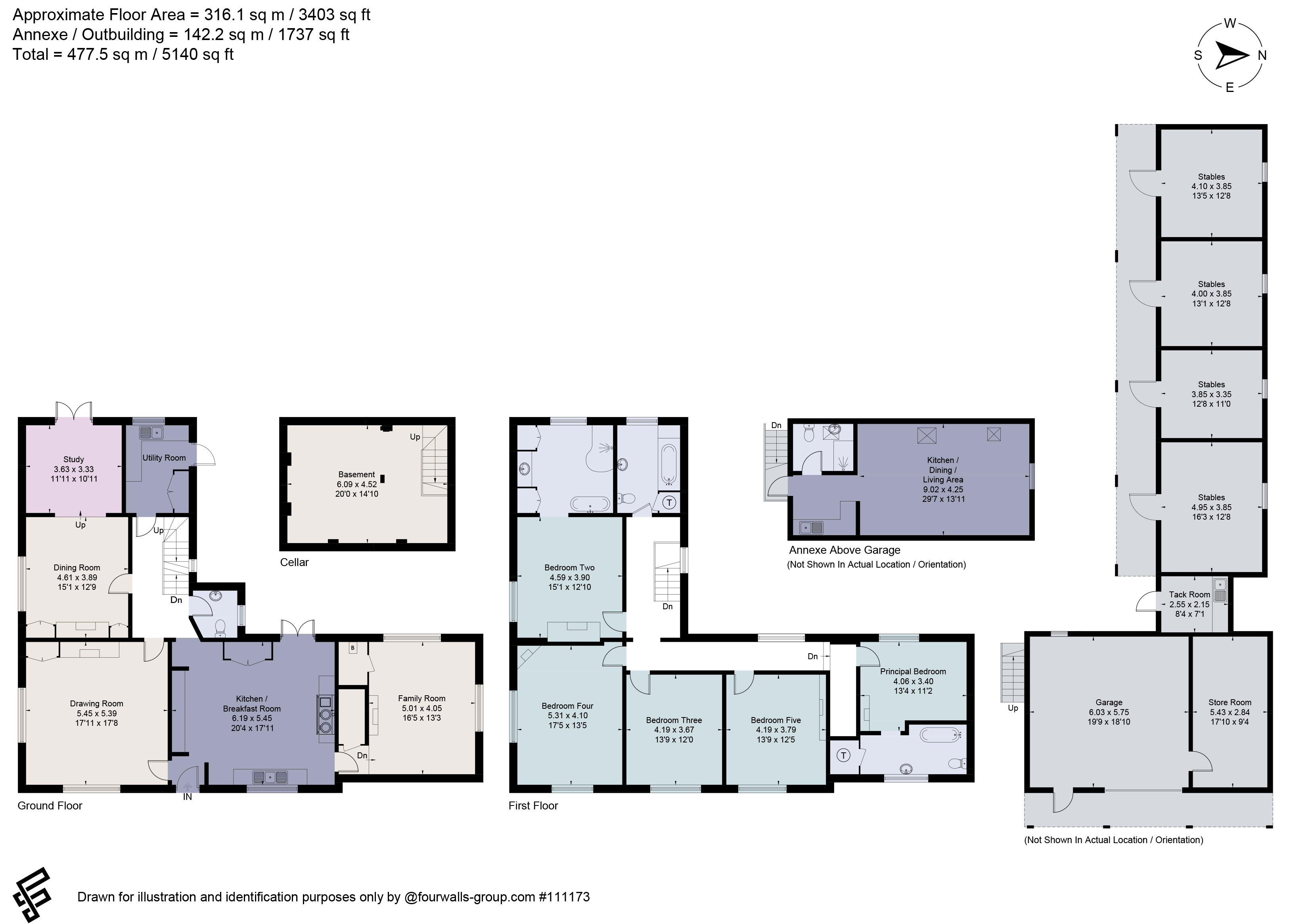 Downley Farmhouse,, Plomer Green Lane, Buckinghamshire floorplan