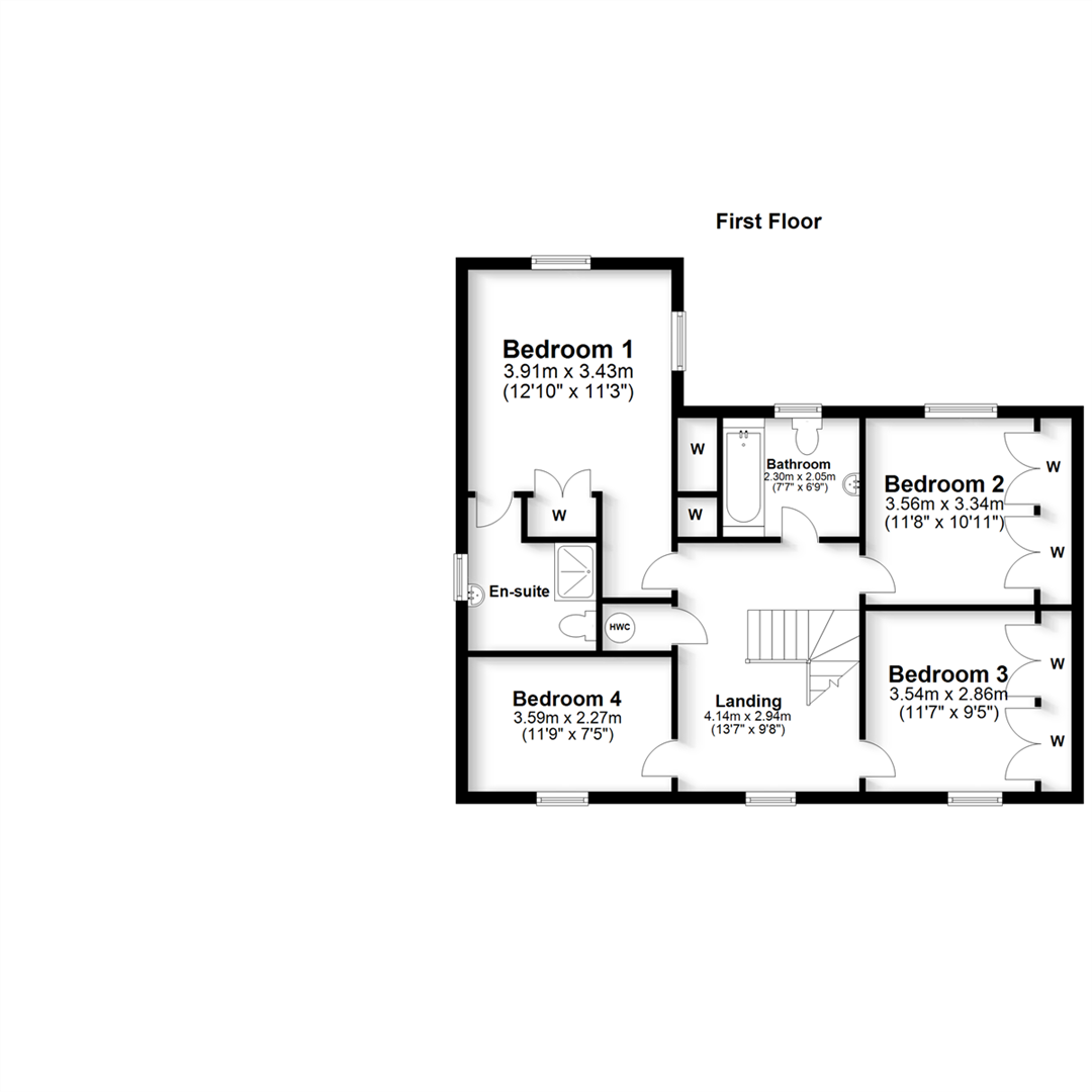 2, Old Stable Yard, Old Stratford floorplan