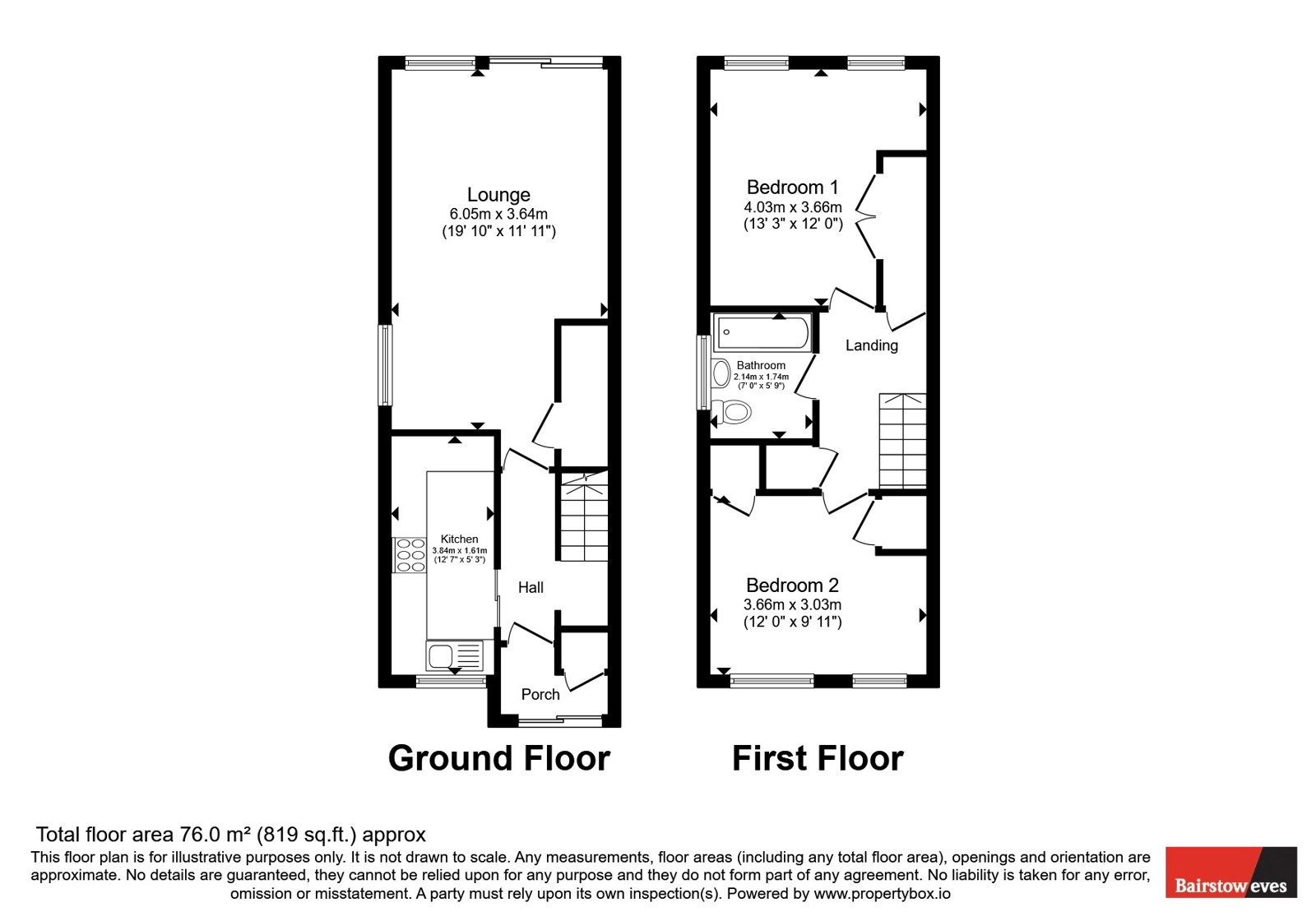 36, Chichester Road, Croydon floorplan