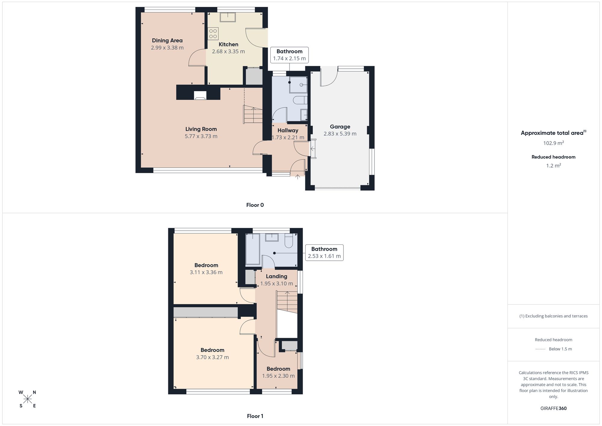 Southlands Stoney Lane, Gateshead floorplan