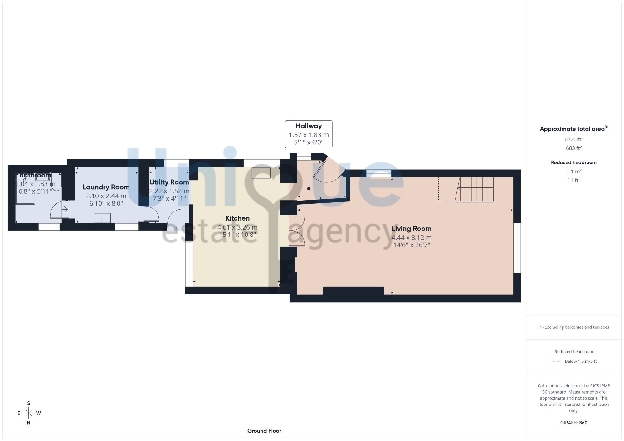 45, Freckleton Street, Kirkham floorplan