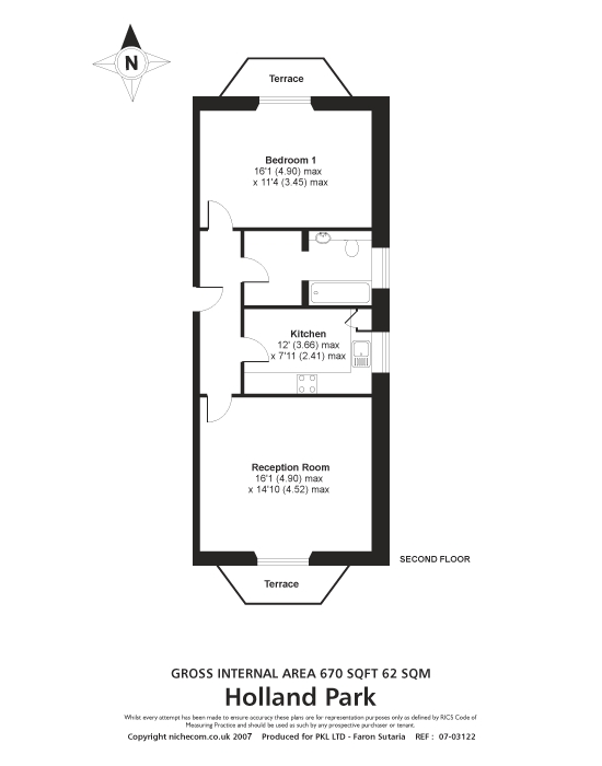 1 Bedrooms Flat to rent in Holland Park, London W11