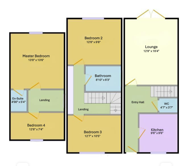 2, Keppel Close, Greenhithe floorplan