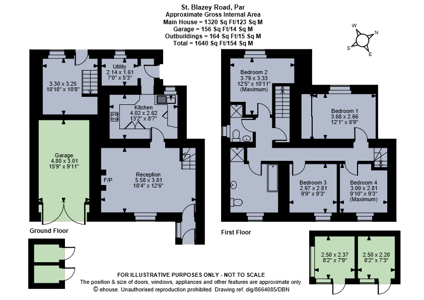 Par, Cornwall floorplan