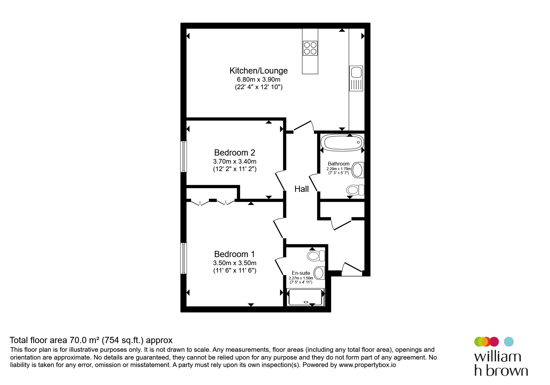 1, Watson Heights, Chelmsford floorplan