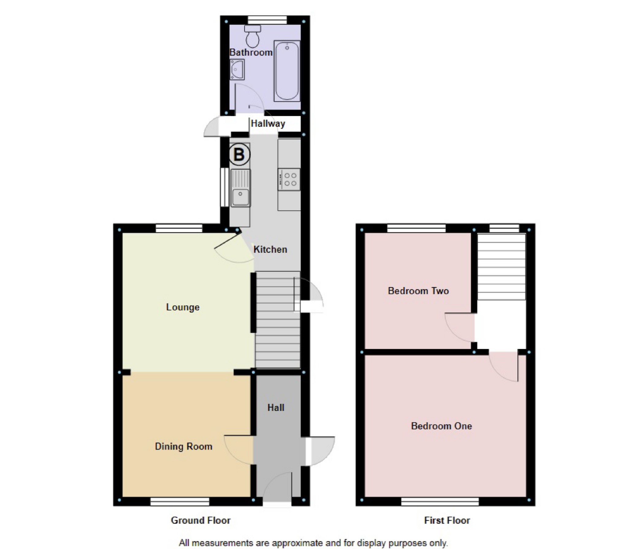 Halkyn Street, Flint, Flintshire CH6, 2 bedroom end terrace house for