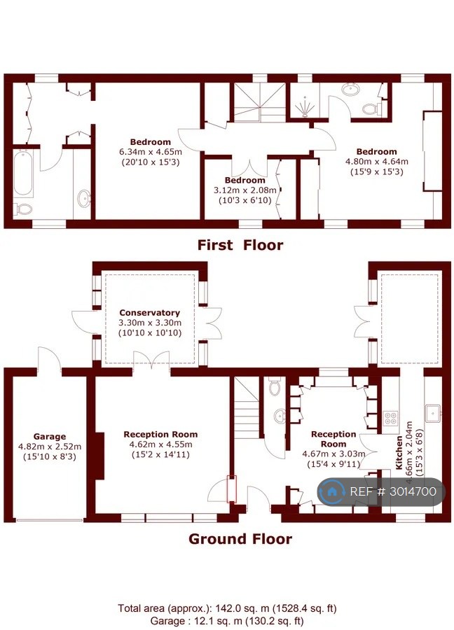Ansdell Terrace, London floorplan