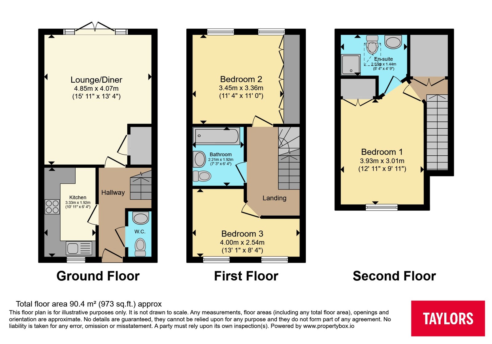 Blandamour Way, Somerset floorplan
