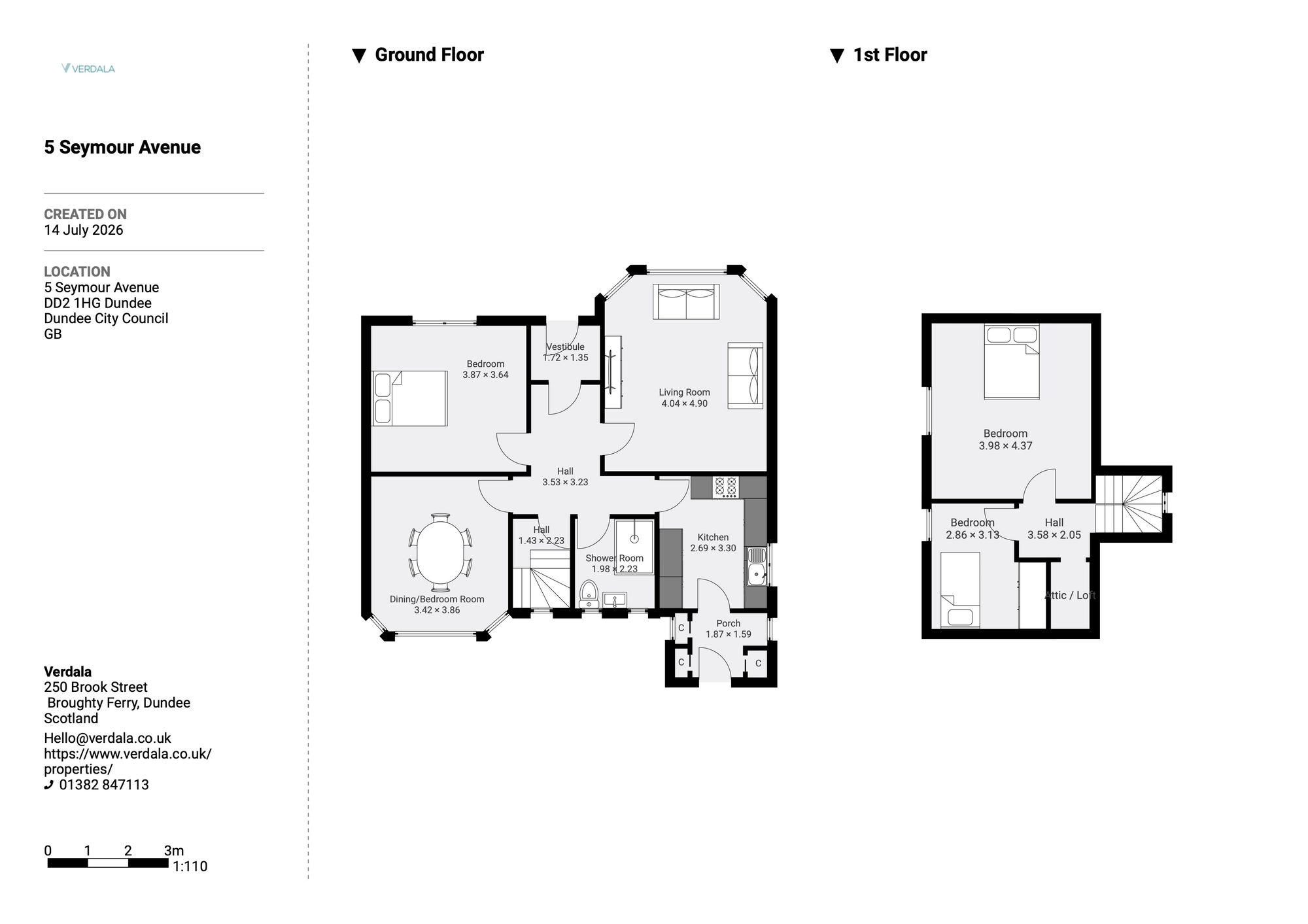5 Seymour Avenue, Dundee floorplan