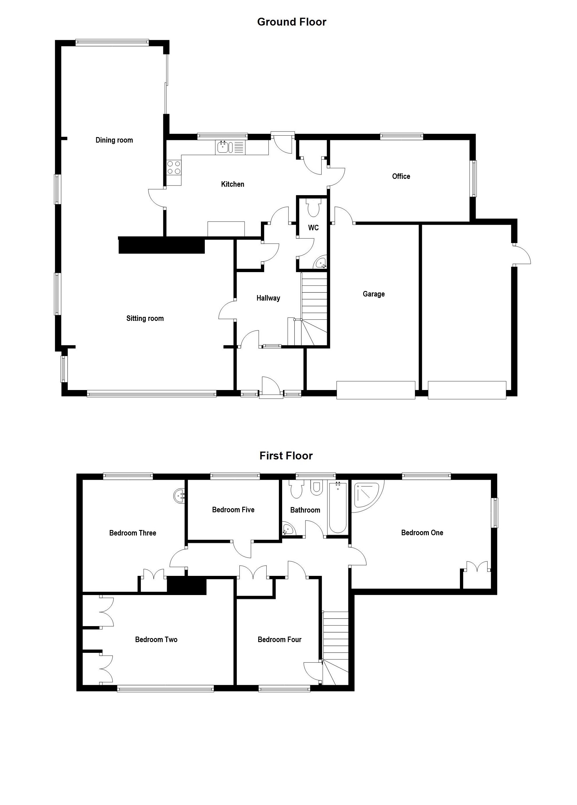 Mission Lane, East Bergholt, Colchester CO7, 5 bedroom detached house