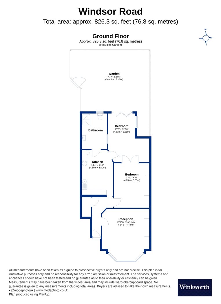 Windsor Road, London floorplan