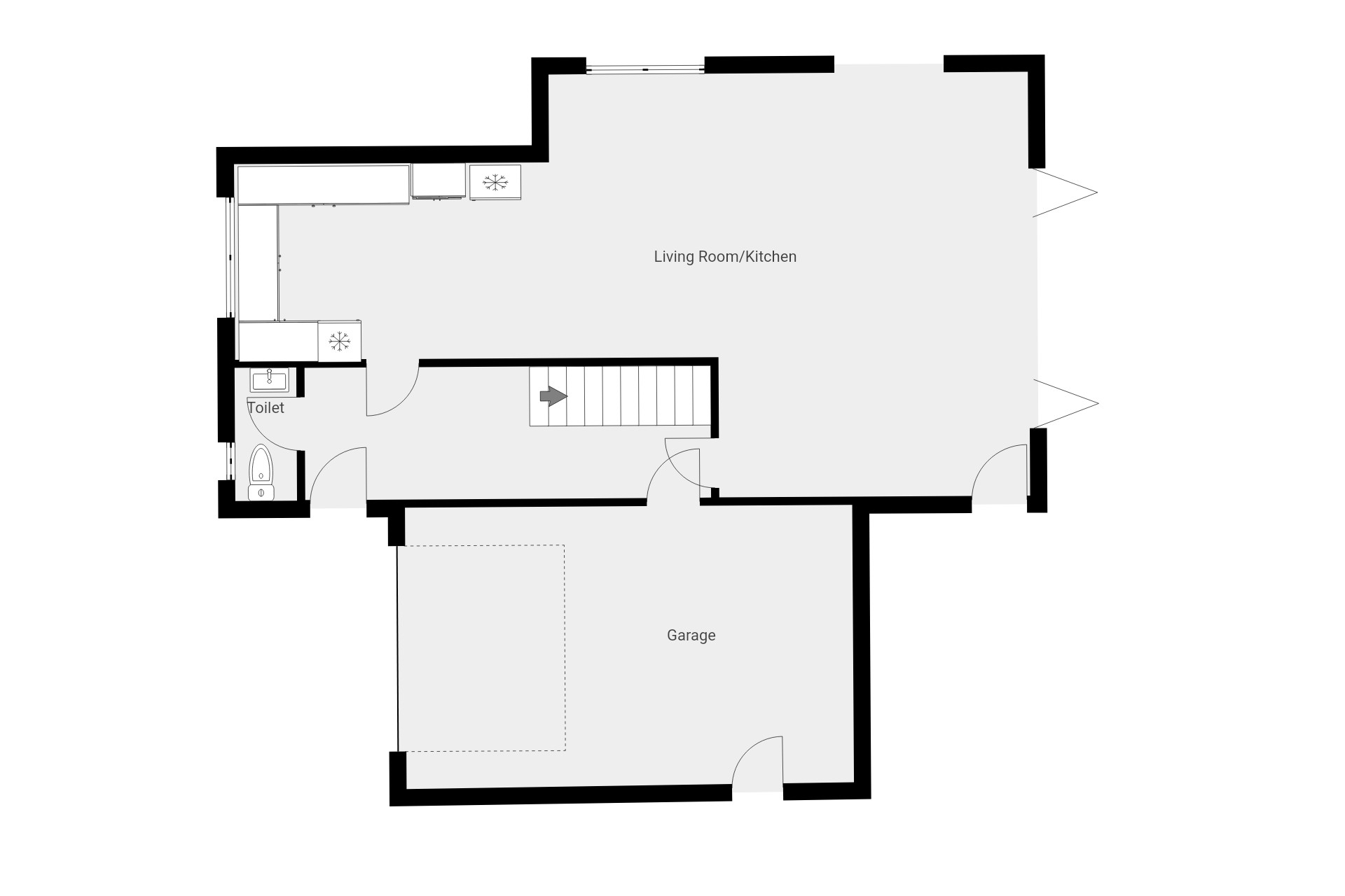 14 Noweth Meynek, Noweth Meynek, Carbis Bay floorplan