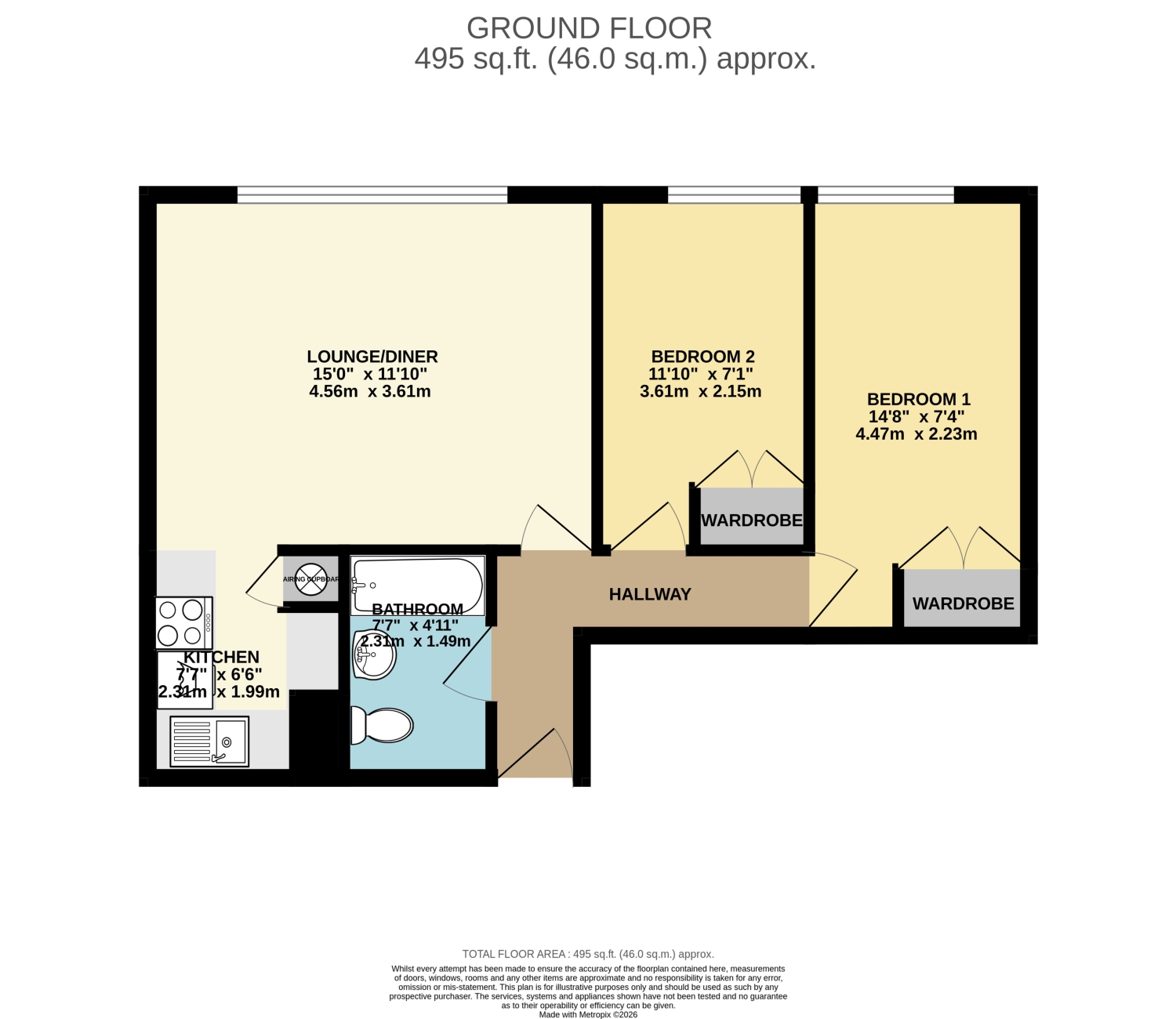 199, North Ninth Street, Milton Keynes floorplan