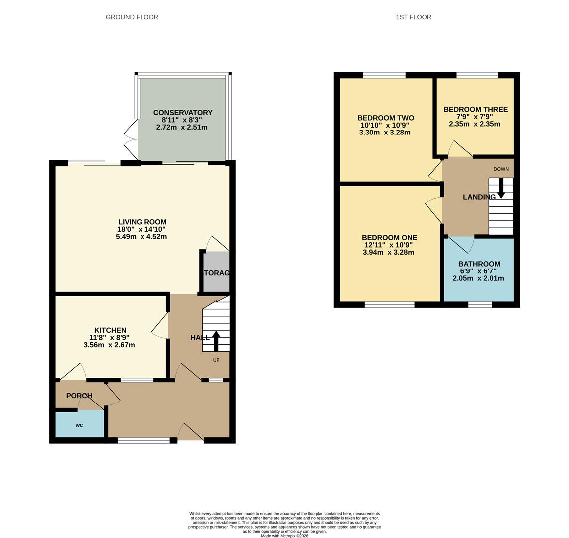 Fraser Avenue, Eastbourne floorplan