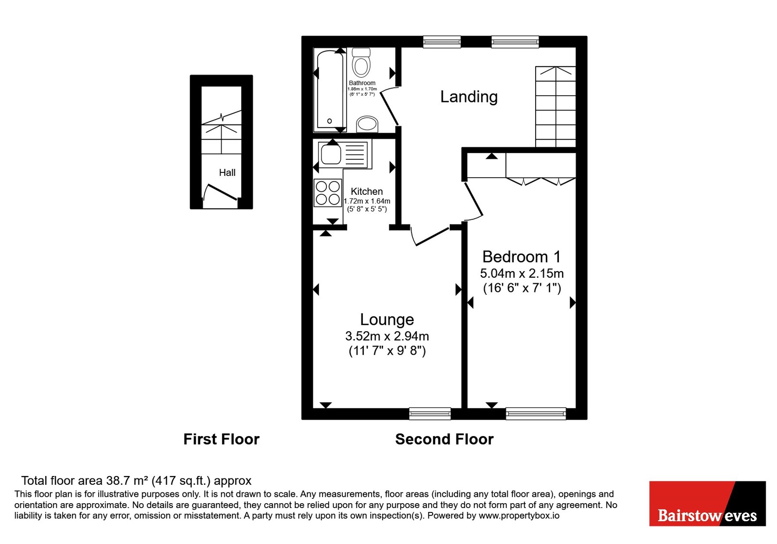 Flat C, 21, Monson Street, Lincolnshire floorplan