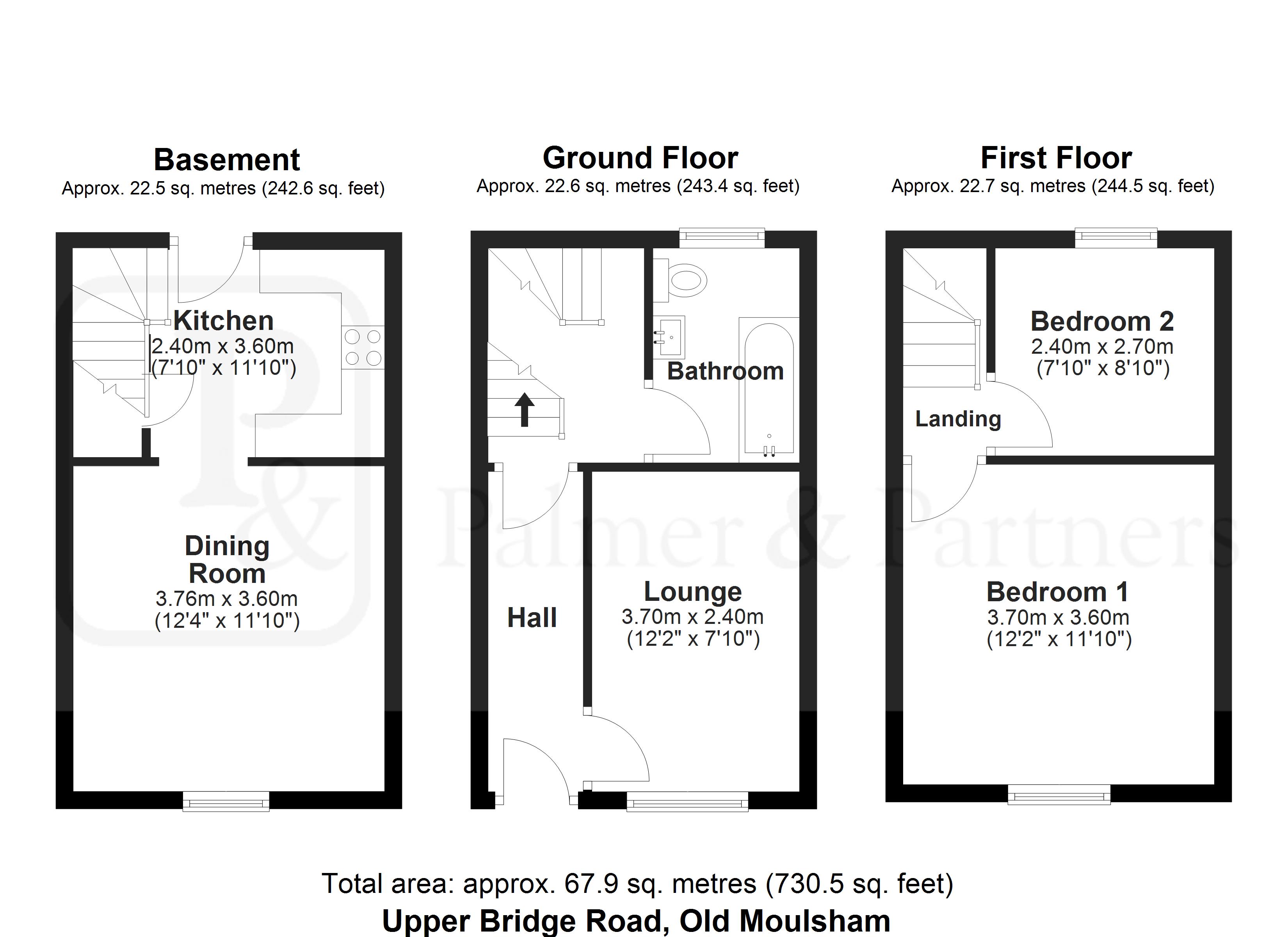 176, Upper Bridge Road, Essex floorplan