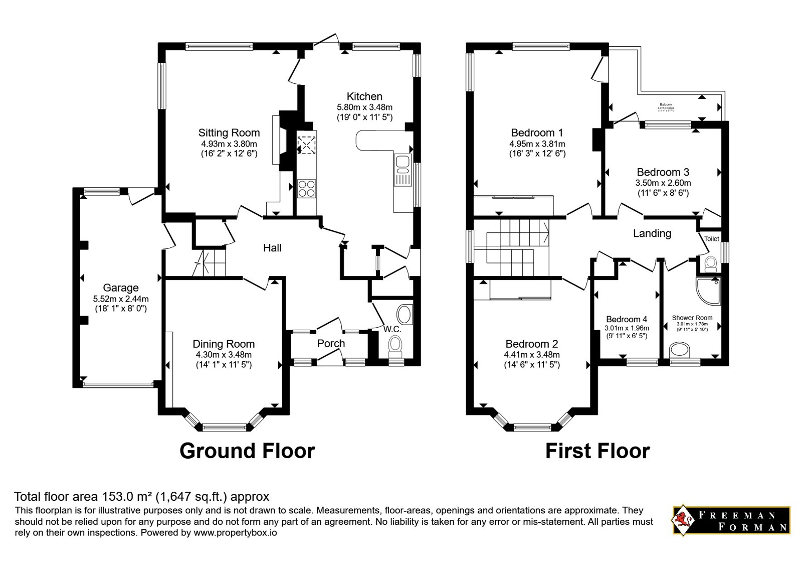7, The Ridgeway, Kent floorplan