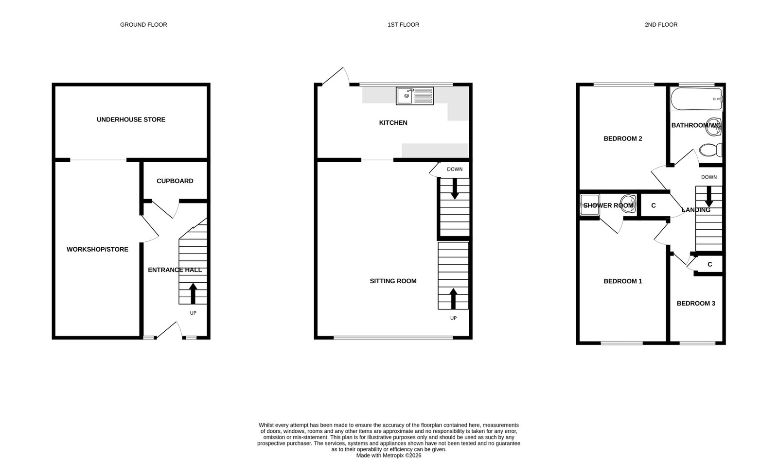 39, Crownhill Rise, Torquay floorplan