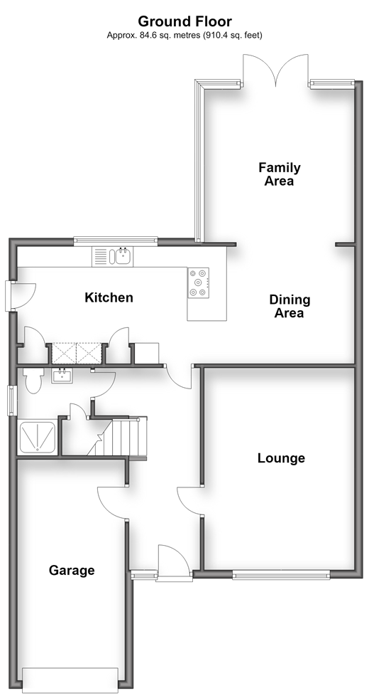 Leigh Avenue, Maidstone floorplan