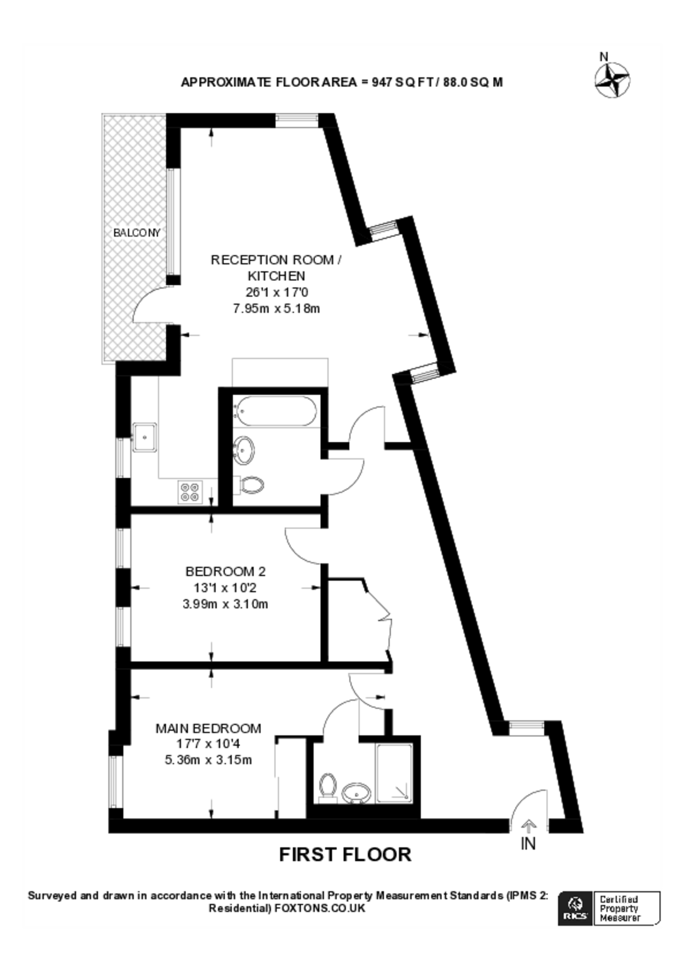 Heathfield Square, Earlsfield floorplan
