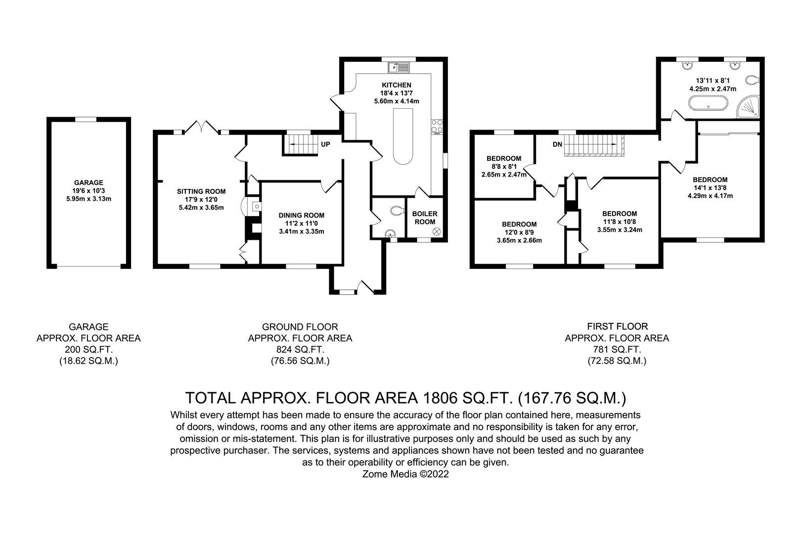 Pearsons Green Road, Brenchley floorplan