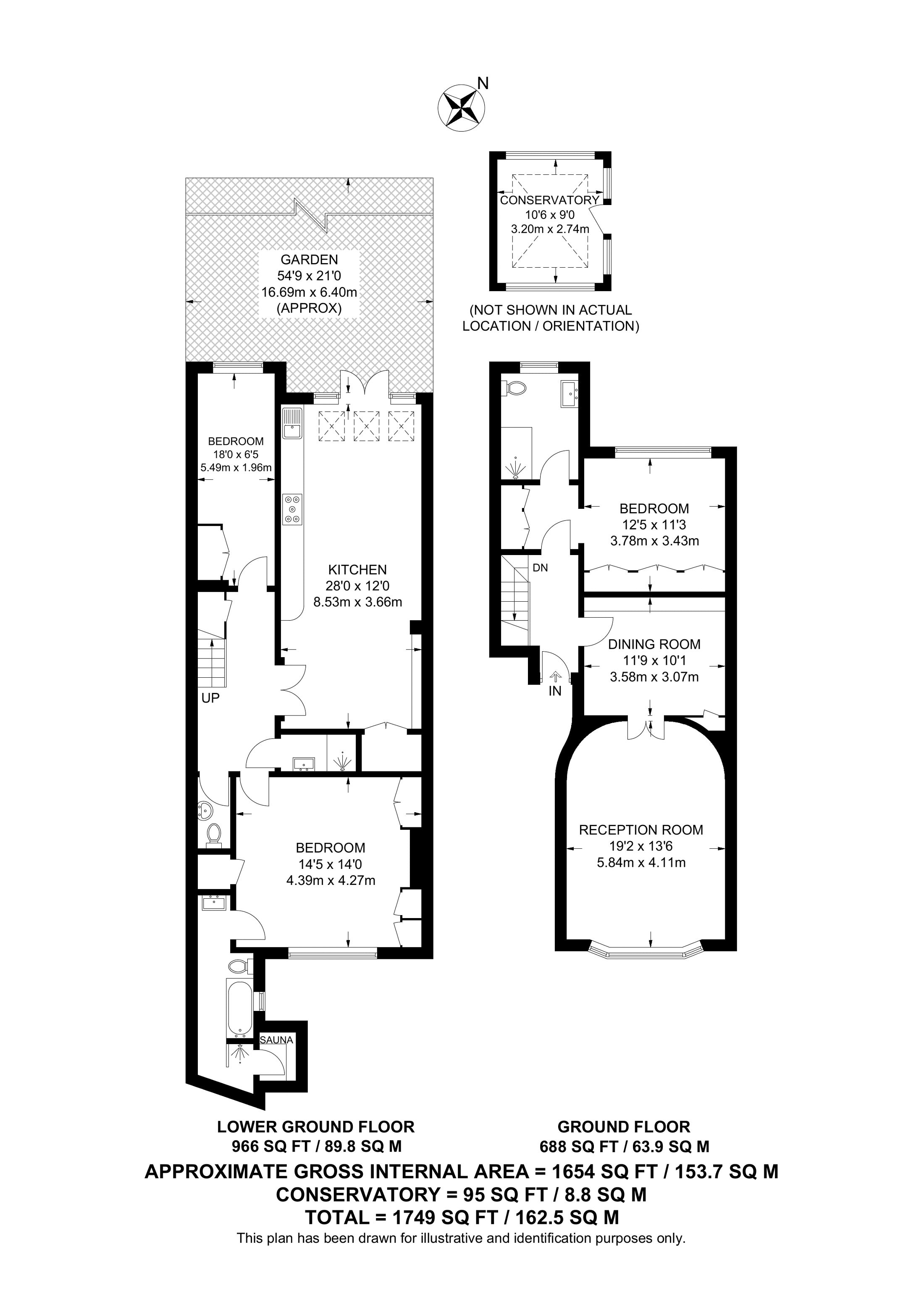 12a, Royal Crescent floorplan