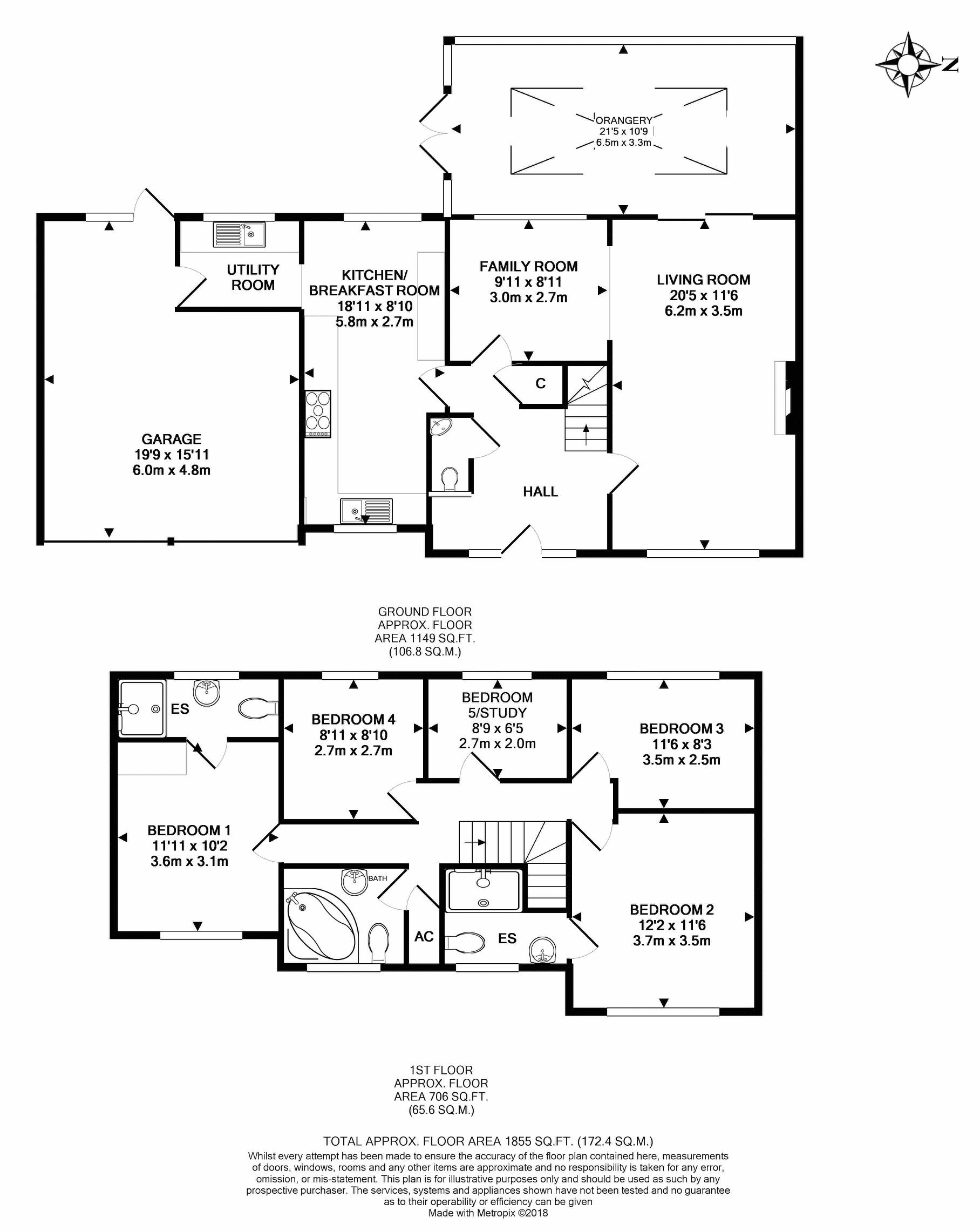 5 Bedrooms Detached house for sale in St. Leonard's Avenue, Chineham, Basingstoke RG24