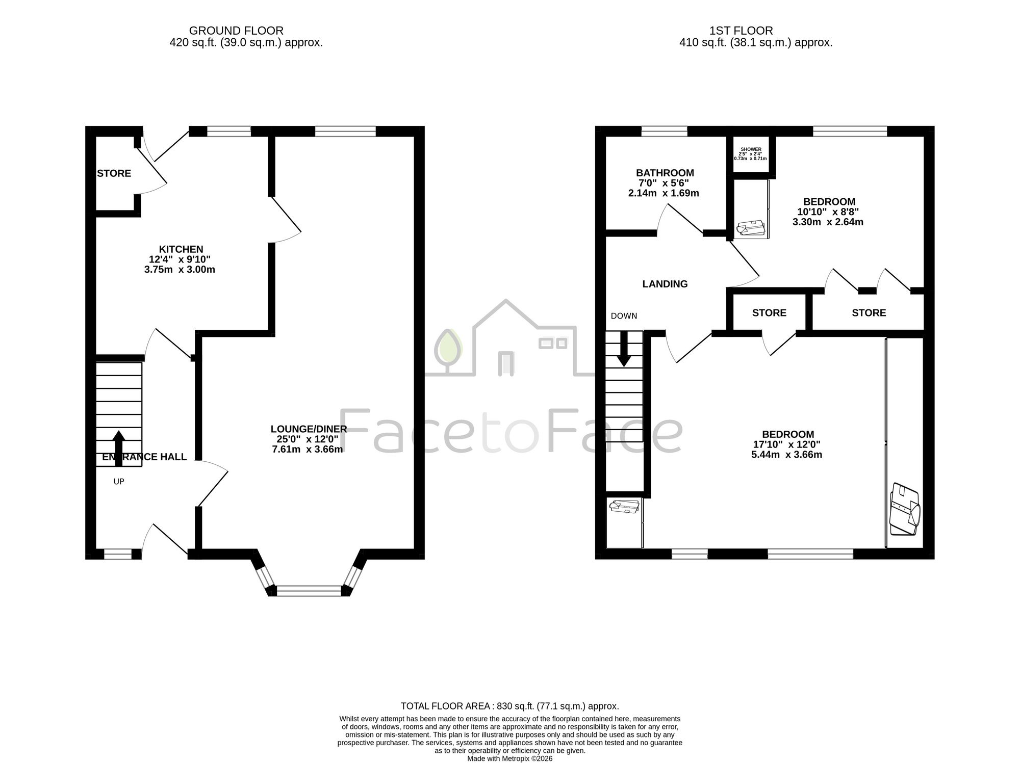 34 Lineholme Avenue, Todmorden floorplan
