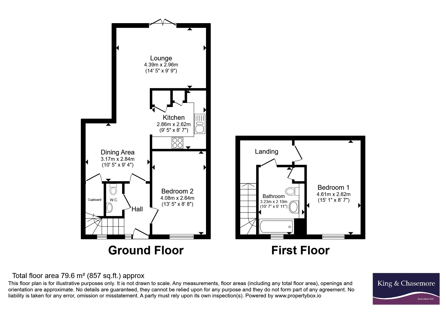 111, Longley Road, West Sussex floorplan
