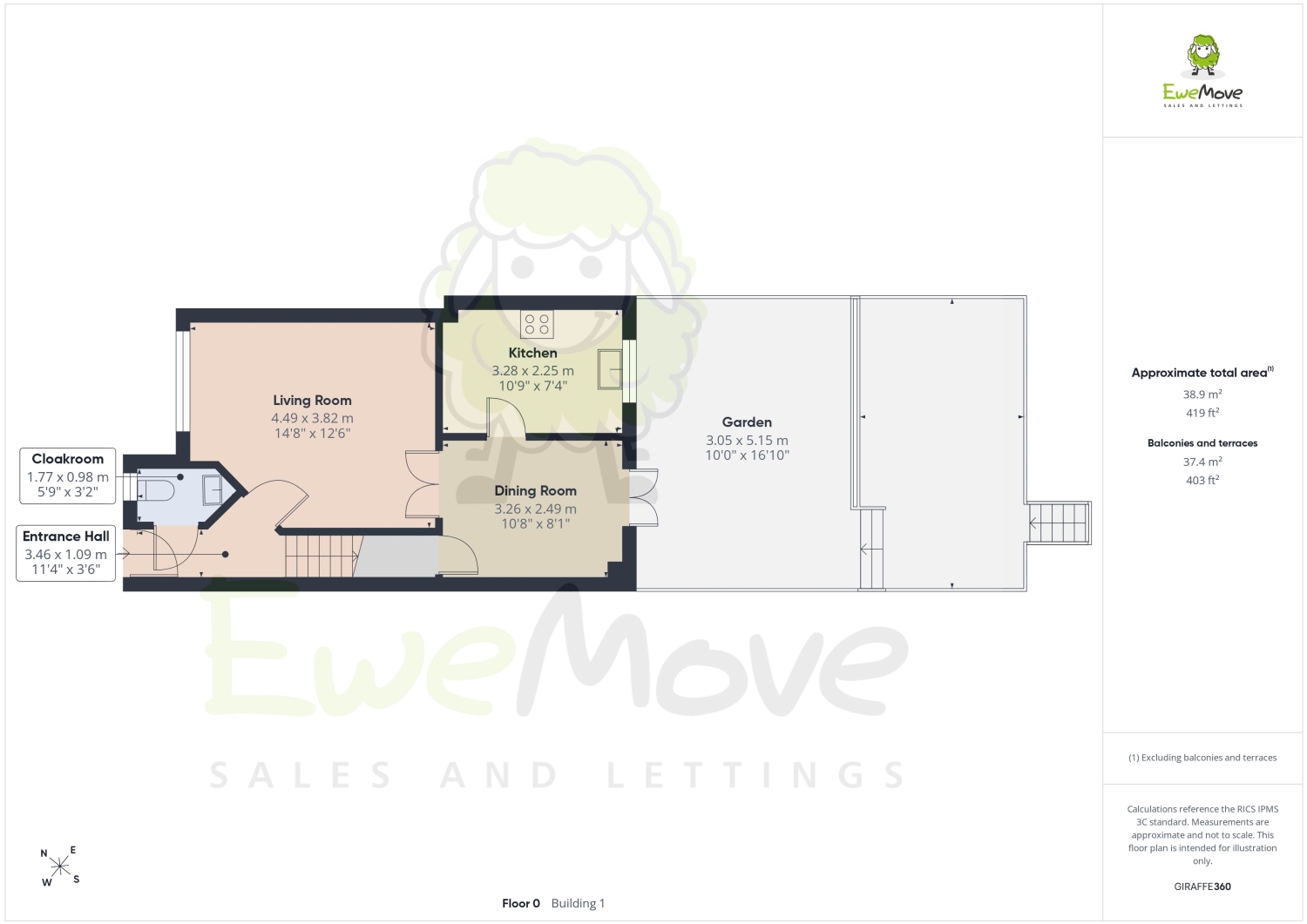 6, THE CHIMES, ROCHESTER floorplan