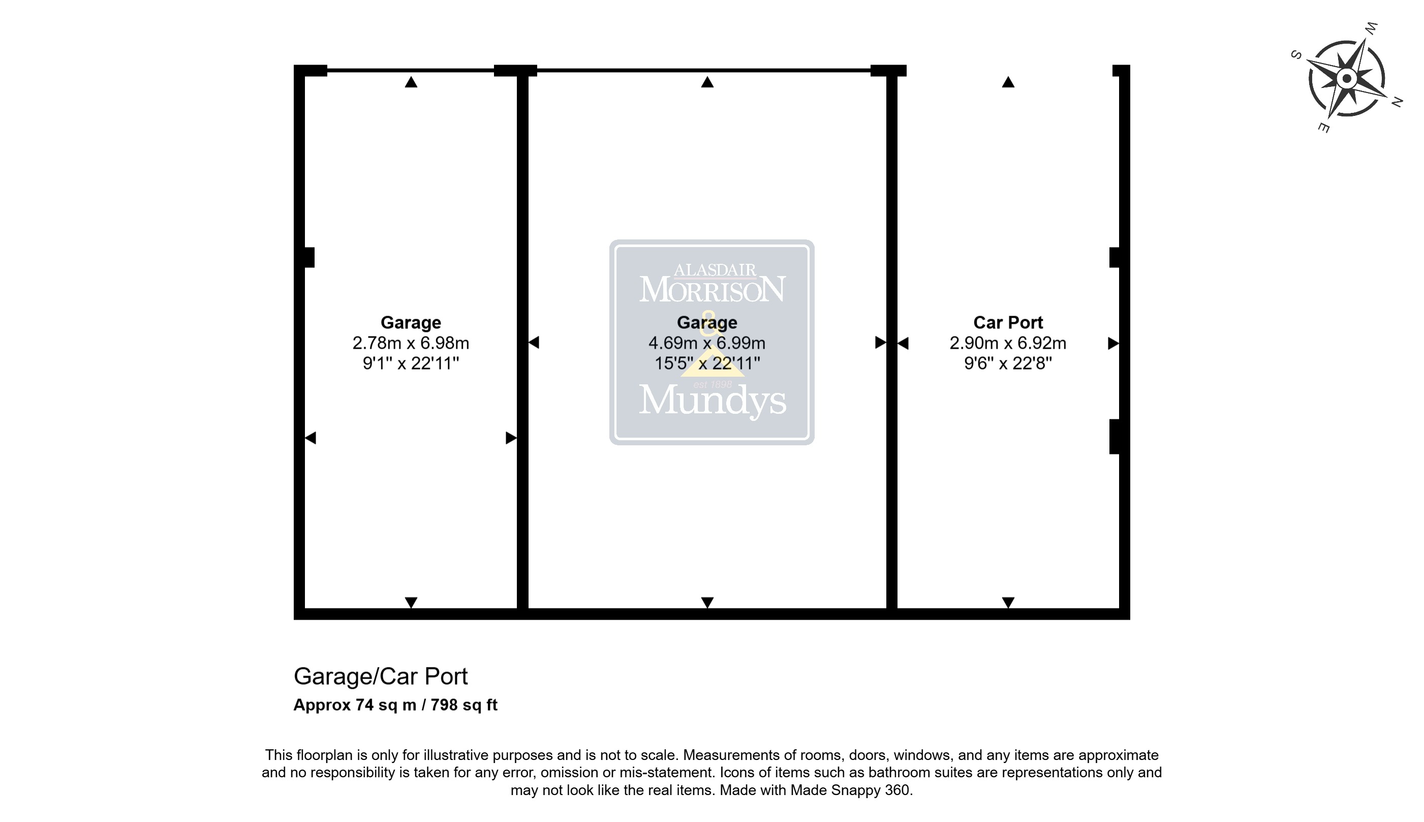 White Walls, Station Road, Nottingham floorplan