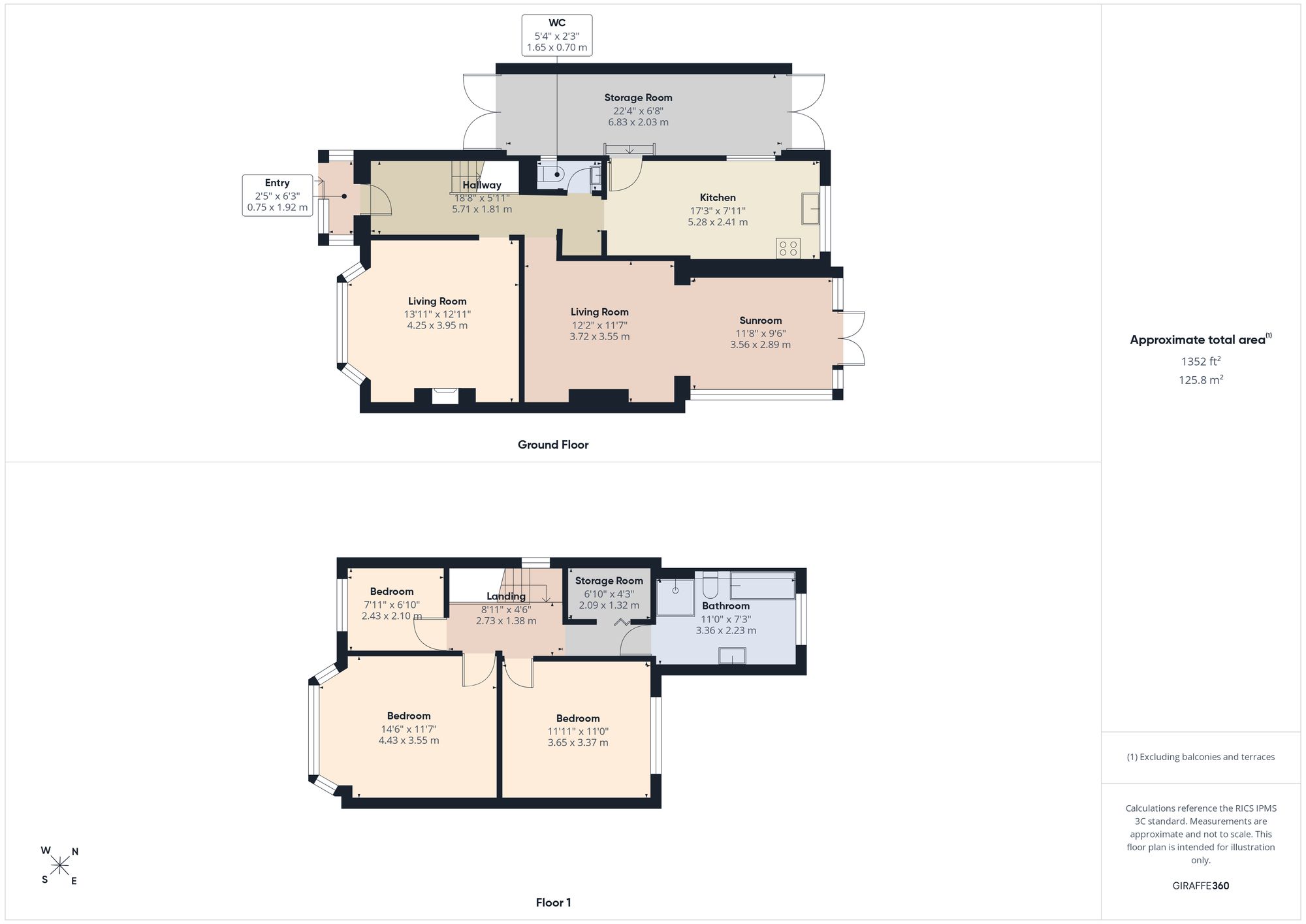 66 Brooklyn Gardens, Cheltenham floorplan