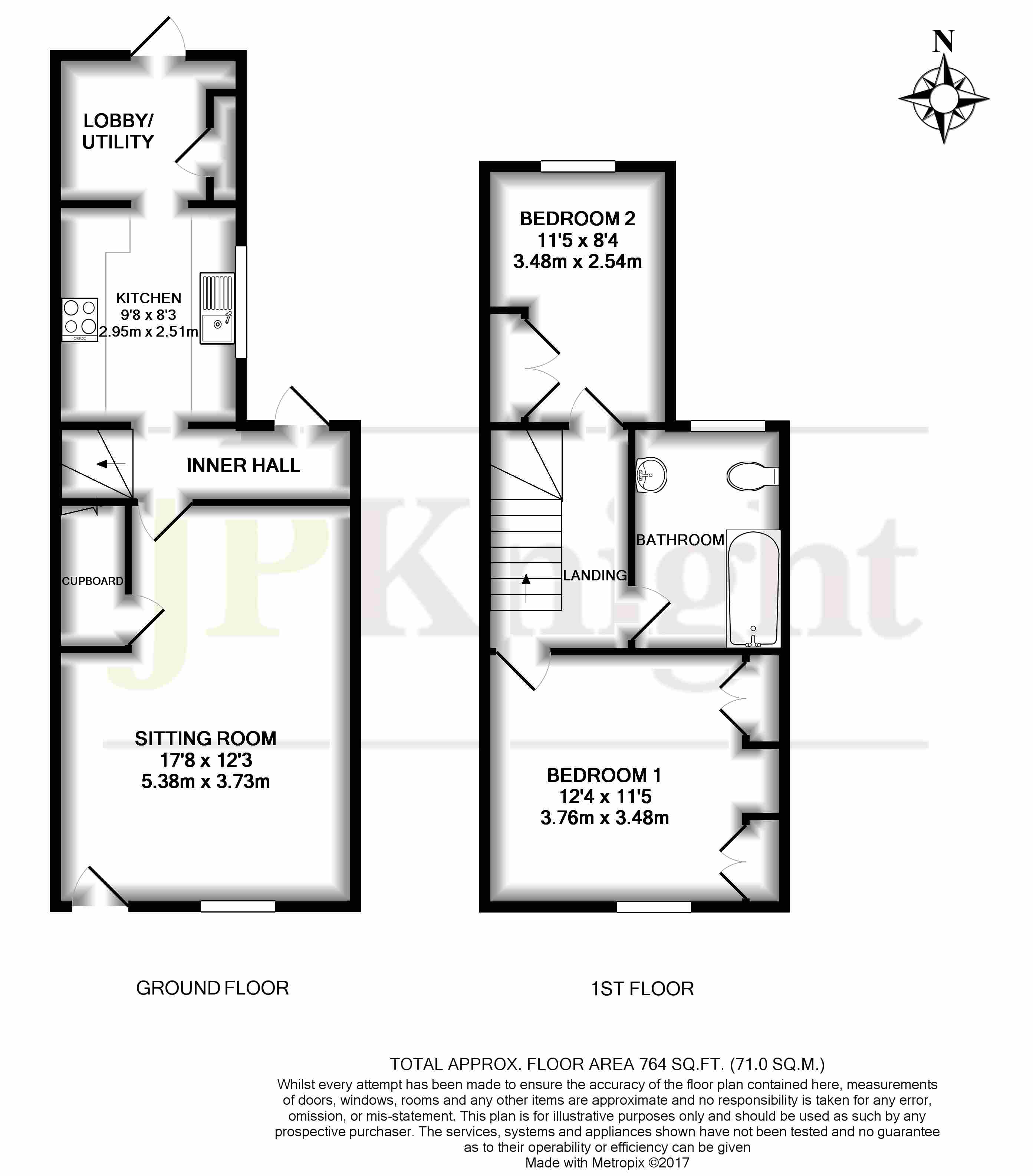 2 Bedrooms Terraced house to rent in St. Johns Road, Wallingford OX10